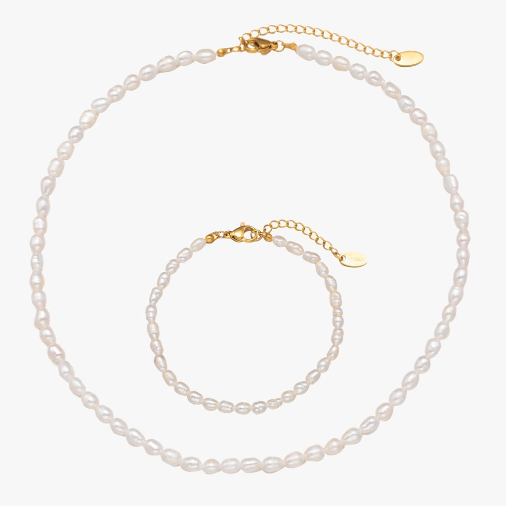 Set necklace & bracelet